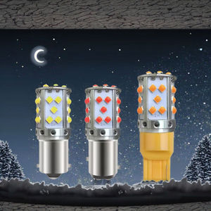 Bombilla LED Canbus 1156 3030 35SMD BA15S 3156 T20 7440 para Direccionales, Sin Error, 1100Lm, Blanco Natural, 12V-24V, 12W, Universal - Product Image 3