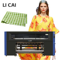 Imprimante textile par sublimation industrielle FD1924S 1900 mm, 24 têtes I3200-A1, haute production
