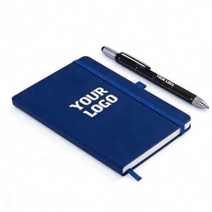 Libreta de Cuero PU Portátil con Cierre Elástico A6 al por Mayor, con Logotipo Personalizado, para Estudio, Regalo Promocional, Regalos Promocionales Personalizados - Product Image 1