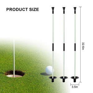 Sợi Thủy Tinh Cầm Tay Golf Cờ Cực Kit Kỹ Thuật Số In Polyester Cờ Không Thấm Nước Thân Thiện Với Môi Bao Gồm Mang Theo Túi Cho Đào Tạo - Product Image 4