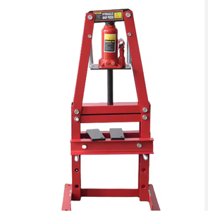 <span class=keywords><strong>Prensa</strong></span> de tienda de polipasto Manual plegable <span class=keywords><strong>6T</strong></span> Venta caliente equipo de vehículo <span class=keywords><strong>prensa</strong></span> de tienda hidráulica con manómetro - Product Image 1