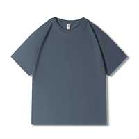 T-shirt en coton personnalisé pour homme, manches courtes, col rond, coupe classique, impression sur le devant, style décontracté, sérigraphie, flocage
