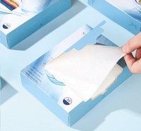Feuilles de détergent écologique Feuilles de détergent à lessive Feuilles de détergent à lessive Bandes de couleur attrape-linge pour chiffons Blanchisserie