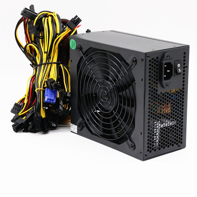 ATX 1600W 80+ Gold Power Supply 24Pin Interface Supports 8 GPUs for Desktop and Server Applications in Stock