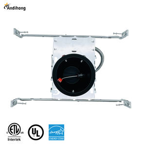 ETL 4 pulgadas Led Downlight Carcasa TP24 Remodelación IC Carcasa Negro 4 "Marco Pull-up Empotrable Potlight Carcasa - Product Image 3