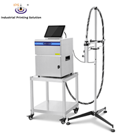 Imprimante à jet d'encre continu IPS-C240, 5 lignes, code QR, code-barres, numéro de lot, machine de codage de date pour solution de marquage industriel