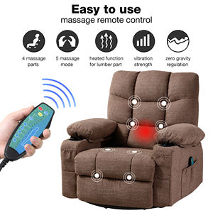 Fauteuil inclinable VANBOW silla de habitacin con masajes massage inclinable + fauteuil inclinable rotatif chauffant - Product Image 3