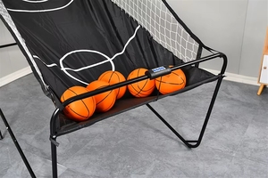 Jeu d'arcade de basketball d'intérieur pour 2 joueurs avec système de double tir et marqueur électronique - Product Image 5