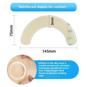 オーストミーバッグ補強ストリップ湾曲ハイドロゲルオーストミーバッグシャーシ補強オーストミープルーフリングステッカー - Product Image 2