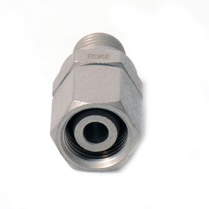 Raccord hydraulique en acier au carbone ROKE 6-42 mm, joint conique droit pour eau, huile, gaz - Product Image 4