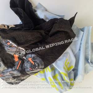Trapos Industriales de 10 kg y 25 kg, Trapos de Limpieza de Colores, Trapos de Camiseta, Trapos de Algodón Reciclado - Product Image 4