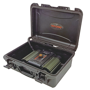 Mallette de transport Premium Air double cylindre moteur <span class=keywords><strong>gonfleur</strong></span> de pneu lourd 12V VOLCANO compresseur voiture <span class=keywords><strong>universel</strong></span> électrique continu 60A - Product Image 1