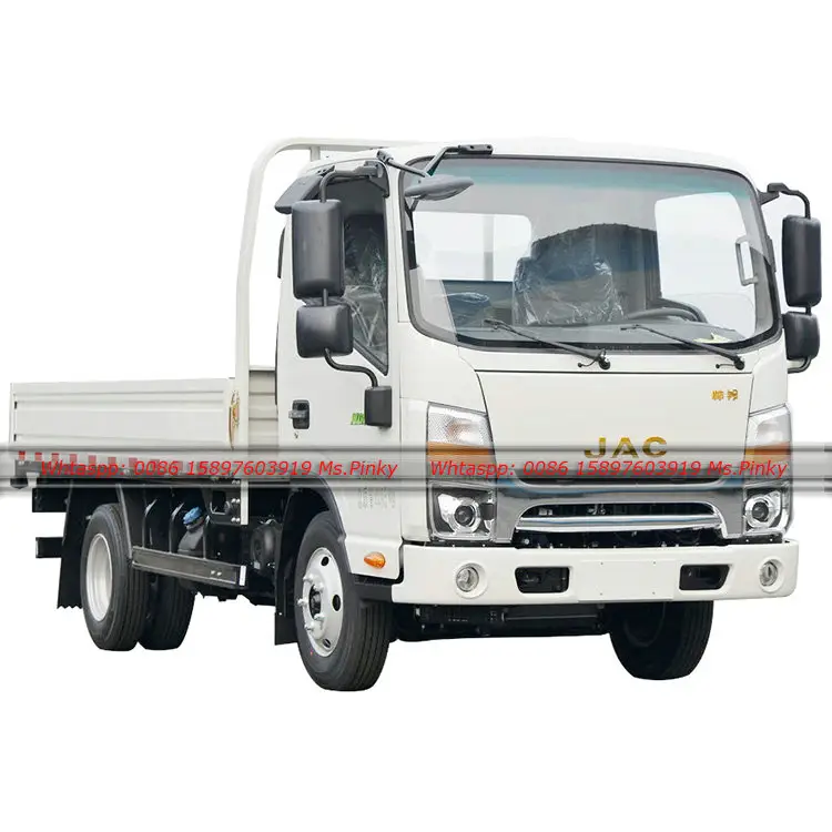 איכות טובה 4x2 אחת בקתת 2 טון 3 טונות 4 טונות JAC אור Camion מטען משאיות משאית משאית עבור מכירות