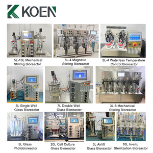 Biorreattore Continuo Automatico in Vetro da 30L con Controllo PLC, Pompa e Controllo PH/Temperatura/Antischiuma per Fermentazione di Lieviti in Laboratorio su Piccola Scala - Product Image 6