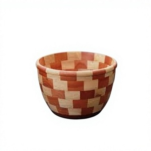 Tazón de Servir de Madera de Acacia de Lujo, Pulido, con Impresión Personalizada, Ecológico, Estilo Vintage, para Servidores de Comida y Restaurantes, BS INTERNATIONAL - Product Image 3