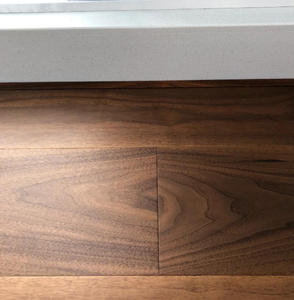 Planchers en bois multicouches, planches en noyer noir, revêtement de sol en bois lisse, <span class=keywords><strong>parquet</strong></span>, profil à clic - Product Image 4