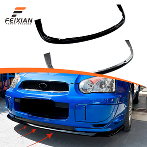Divisor de Labios Delantero de Fibra de Carbono ABS para <span class=keywords><strong>Subaru</strong></span> <span class=keywords><strong>Impreza</strong></span> <span class=keywords><strong>WRX</strong></span> STI <span class=keywords><strong>2004</strong></span>-2005, Alerón de <span class=keywords><strong>Tuning</strong></span> FEIXIAN - Product Image 1