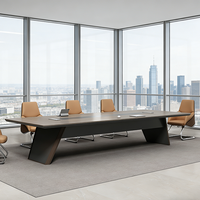 Ensemble de mobilier de bureau, table de réunion, table de conférence moderne