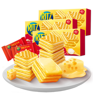 Vente chaude Ritzz Wafer Biscuits <span class=keywords><strong>Seven</strong></span>-layer Thick-cut Sea Salt Cheese Biscuit Sweet Creamy Filled Sandwich Biscuit And Cookies - Product Image 6