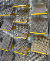 Rideaux en maille métallique décorative en acier inoxydable, revêtement mural/écrans et séparateurs de pièce