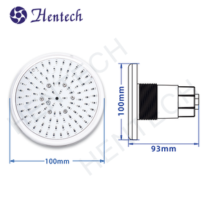Projecteurs <span class=keywords><strong>LED</strong></span> pour <span class=keywords><strong>piscine</strong></span> Hentech IP68 sans niche, télécommandés, 1,5 pouce - Product Image 2