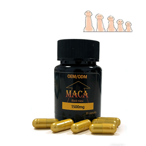 Suplemen Herbal OEM ODM 2026 Kapsul Golden Maca Ekstrak Akar Maca Pil Organik Black Maca Kapsul Panax Ginseng - Product Image 1