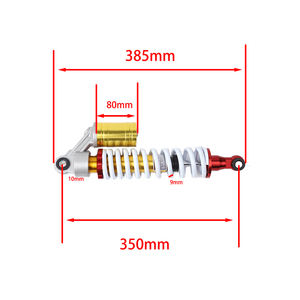 Ressort arrière à gaz azote amortisseur ressorts Suspension 350MM pour moto ATV-<span class=keywords><strong>125</strong></span> 250cc PIT <span class=keywords><strong>TRAIL</strong></span> DIRT BIKE TAOTAO - Product Image 3