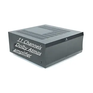 Tonewner amplifier daya 2160W, penguat Hi-Fi sirkuit kualitas tinggi 11 saluran, distorsi rendah dan amplifier konsumsi daya rendah