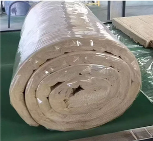 Hojas <span class=keywords><strong>de</strong></span> aislamiento térmico industrial certificadas ISO <span class=keywords><strong>de</strong></span> Rock Wool Factory ignífugas 50mm-150mm - Product Image 5