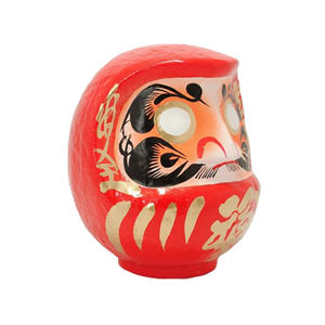 Sıcak satış toptan reçine emici japon tasarım kırmızı Daruma bebek - Product Image 4