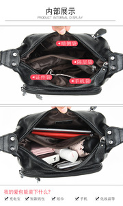 Nuevos Bolsos de Mano de Lujo para Mujer, Bolsos de Hombro de Cuero PU de Diseñador, Bolso de Mano Grande de Moda para Dama, Bolso Tote Casual, Bolso Mensajero - Product Image 6