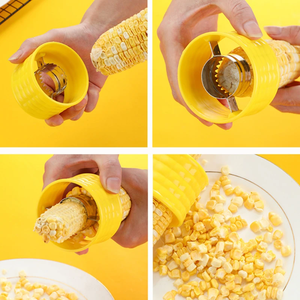 Herramienta Manual para Desgranar Maíz, Pelador de Maíz de Plástico, Accesorio de Cocina Fácil de Usar y Limpiar - Product Image 5