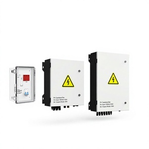 Caja Combinadora Fotovoltaica con MPPT Integrado 48V DC IP65, Caja de Distribución para Exteriores 20A 40A 60A 120A - Product Image 1