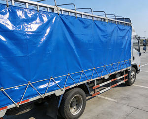 Tissu de bâche en PVC anti-rayures, tissu en polyester enduit de PVC imperméable - Product Image 1