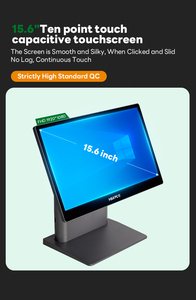 HBAPOS เครื่อง POS แบบ All-in-One หน้าจอสัมผัสขนาด 15.6 นิ้ว ระบบปฏิบัติการ Windows <span class=keywords><strong>10</strong></span> พร้อม CPU I3/I5 - Product Image 5