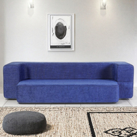 Lit de jour pliant de style moderne, fabriqué en Chine, échantillon disponible, matelas compressé dans une boîte pour la maison, l'école, la chambre à coucher, meubles