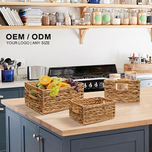 Sinh Thái Thân Thiện Dệt Tổ Hộp Lưu Trữ Bền Giỏ Cho Nhà Tổ Chức Kệ Trang Trí Nội Thất - Product Image 6