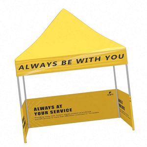 Carpa Plegable de Aluminio para Exteriores de 10 x 10 pies, Personalizada para Publicidad - Product Image 1