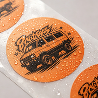 Etiquetas Adhesivas de Vinilo Personalizadas con Logotipo, Etiquetas Impermeables en Rollo, Etiquetas de Papel