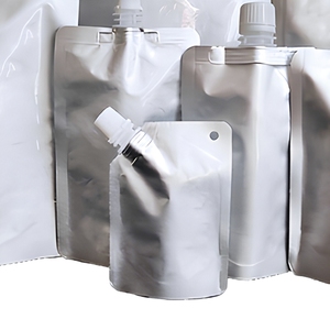 Individuell bedruckbare, recycelbare 4L/<span class=keywords><strong>5L</strong></span> Gallonen-Standbeutel mit Ausgießer für Getränke, Catering, Wasser, Saucen, Gewürze, Milch und Cola - Product Image 5
