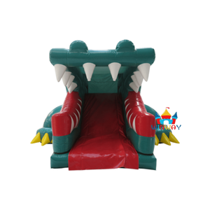 Carrera de obstáculos inflable comercial con temática de cocodrilo con tobogán para fiestas de cumpleaños de niños, eventos de Carnaval y parques de atracciones - Product Image 5
