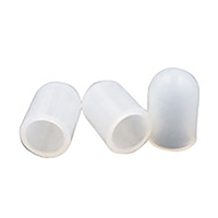 Couleurs personnalisées câble rond en caoutchouc œillets silicone cache-poussière embout en caoutchouc pour pieds de table