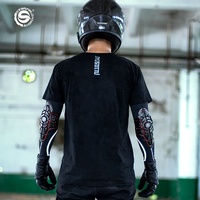 Coderas y Mangas para Brazos para Motociclismo y Skateboarding con Protección Anti-UV, Equipo de Armadura para Moto, Protector para Ciclismo y Accesorios para Conducir Motocicleta