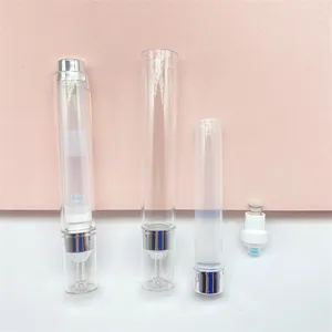 10ml Wholesale Empty Clear Plastic Cosmetic Needle Syringe Bottle Water Light Needle Tube