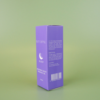Boîte d'Emballage Pliante Éco-Responsable Personnalisée avec Logo pour Cosmétiques, Carton, Bouteille d'Huile Essentielle pour Petites Entreprises