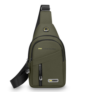 Sac à bandoulière pour homme en nylon de haute qualité, minimaliste, décontracté, tendance, imperméable, pour les voyages en plein air - Product Image 4