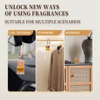 Diffuseur de parfum suspendu personnalisé pour voiture, accessoires automobiles, produit tendance 2026, mini-parfum d'aromathérapie pour voiture