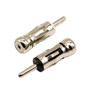 CT27AA01 ISO vers DIN adaptateur d'<span class=keywords><strong>antenne</strong></span> en métal et plastique noir/blanc pour Citroen <span class=keywords><strong>C1</strong></span> Saxo Synergie Xantia Xsara ZX utilisation automobile - Product Image 1