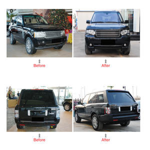 Ventes d'usine mise à niveau 2012 Style BodyKit Grille phares LED feux arrière Kits de carrosserie de pare-chocs avant pour <span class=keywords><strong>Range</strong></span> <span class=keywords><strong>Rover</strong></span> VOGUE 2002-2009 - Product Image 2