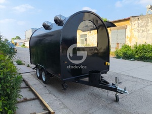 รถพ่วงขายอาหารทรงกลม ETODEVICE 3.5 เมตร ร้านกาแฟเคลื่อนที่ - Product Image 2